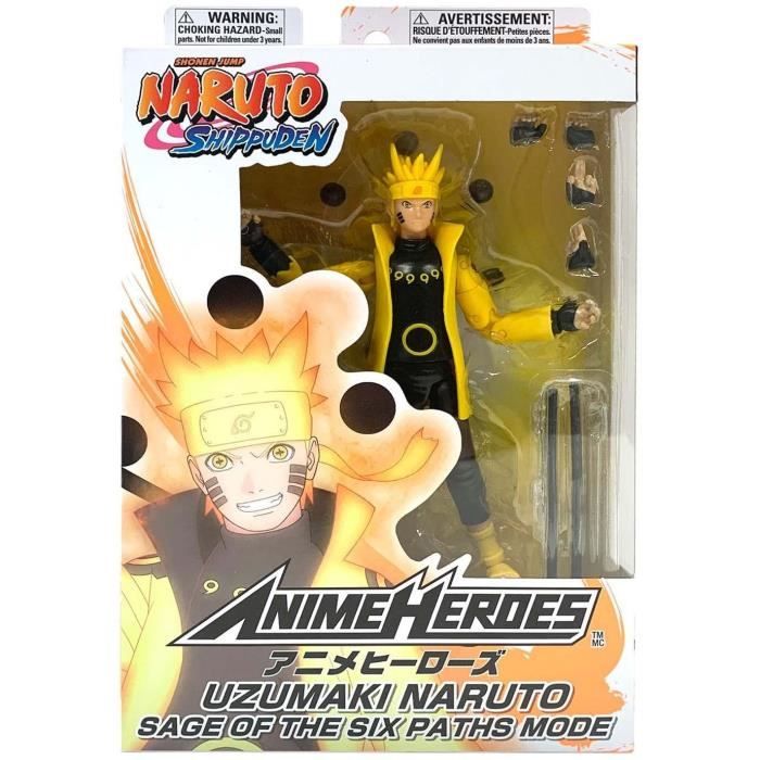 Anime Heroes Naruto Shippuden Figure - Six Paths Sage Mode - BANDAI