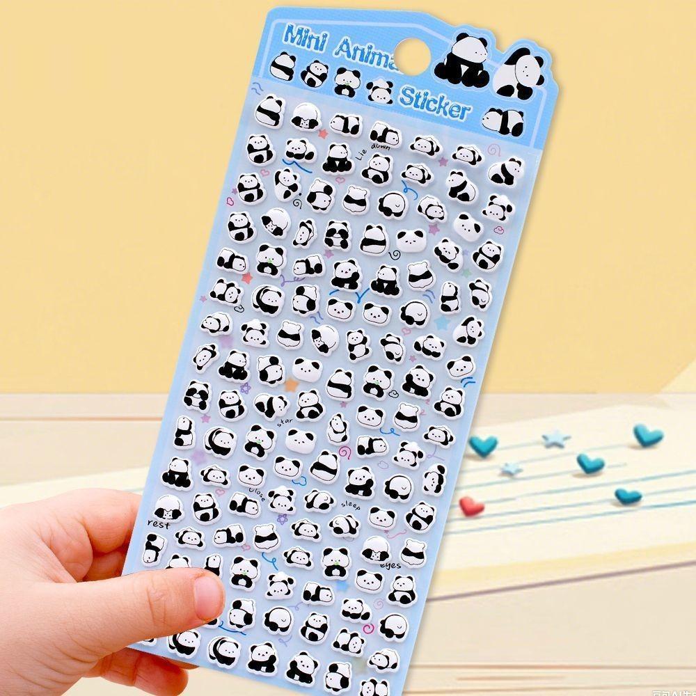 Mini Animal Cute Sticker Set: Multiple Adorable Patterns for Journal Decoration & Kids' Reward Stickers