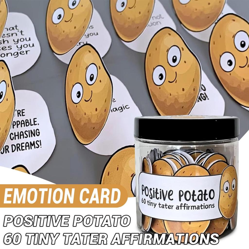 Карточки с позитивными аффирмациями, Карточки с позитивными сообщениями, Банка с карточками позитивных аффирмаций, Декоративная банка для снятия тревожности, Подарок (60 дней карт)
