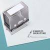 PARENTS SIGNATURE Self Inking Rubber Stamp Custom Colop Office Stationary P20 Mini Stamper