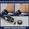 1PC Compact & Convenient Electric Razor for Men - USB Rechargeable, Wet & Dry, Easy One-Button Use - Perfect for Home, Car & Travel!