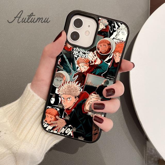 Чехол для телефона Jujutsu Kaisen Satoru Gojo для iPhone 11 12 13 14 Pro Max mini XR XS SE 2020 6S 7 8 Plus Samsung Galaxy S21 S22