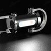 Мини светодиодный брелок-фонарик Яркий USB-перезаряжаемый брелок Водонепроницаемый Портативный Инструмент для выживания в кемпинге, походе, чрезвычайных ситуациях