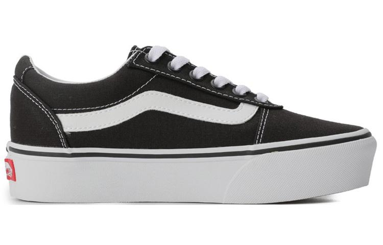 Кроссовки женские Vans на платформе 'Черно-белые' Женские VN0A3TLC187