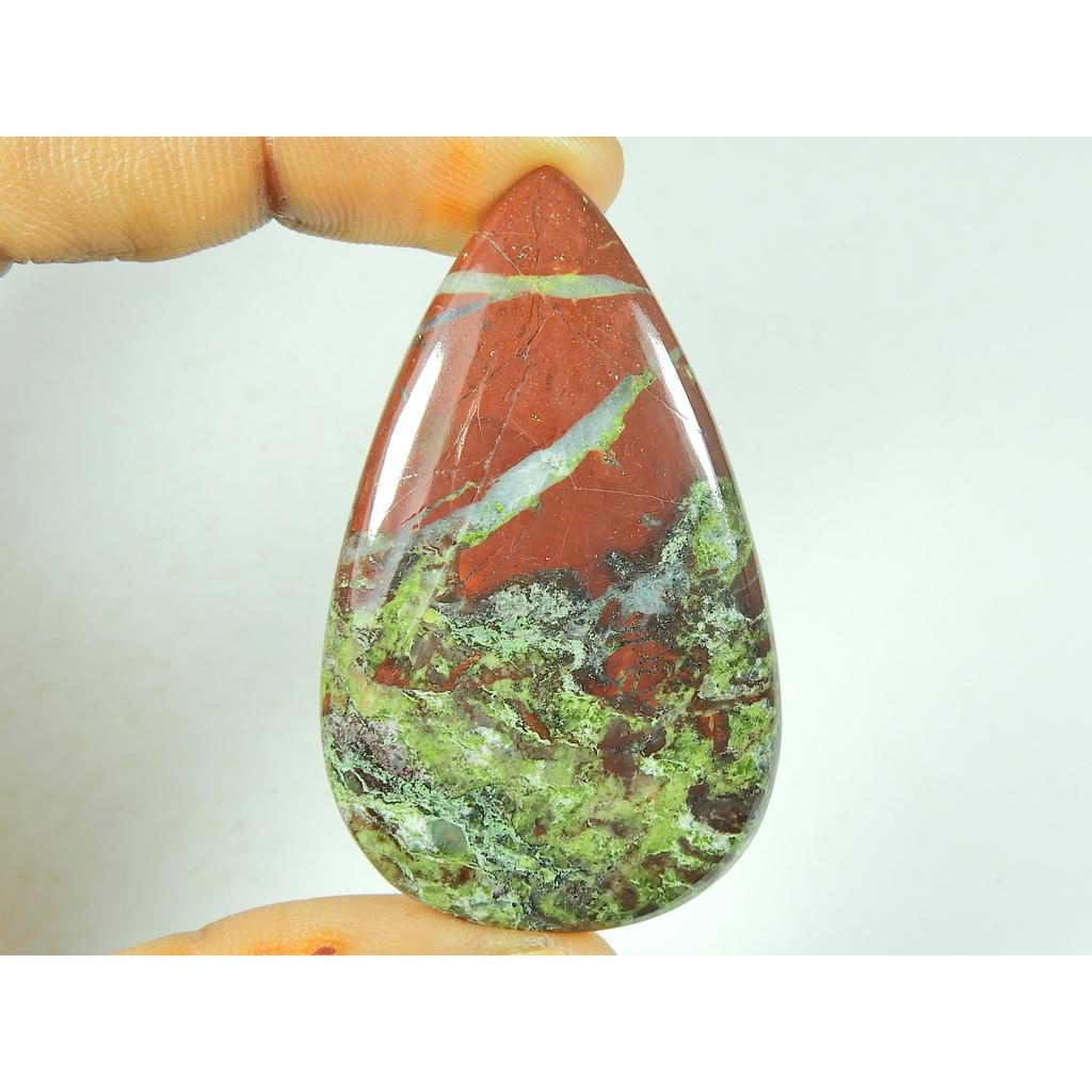 28X45X05 ММ Натуральный Драконий Яшма Грушевидный Кабошон Свободный Драгоценный Камень 78 Карат. SY-462