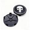 4pcs Skull Logo Emblem Car Wheel Center Caps 68MM 63MM Wheels Hub Cap Rim Hubcaps Cover Skulls Badge Replace Car Accessories