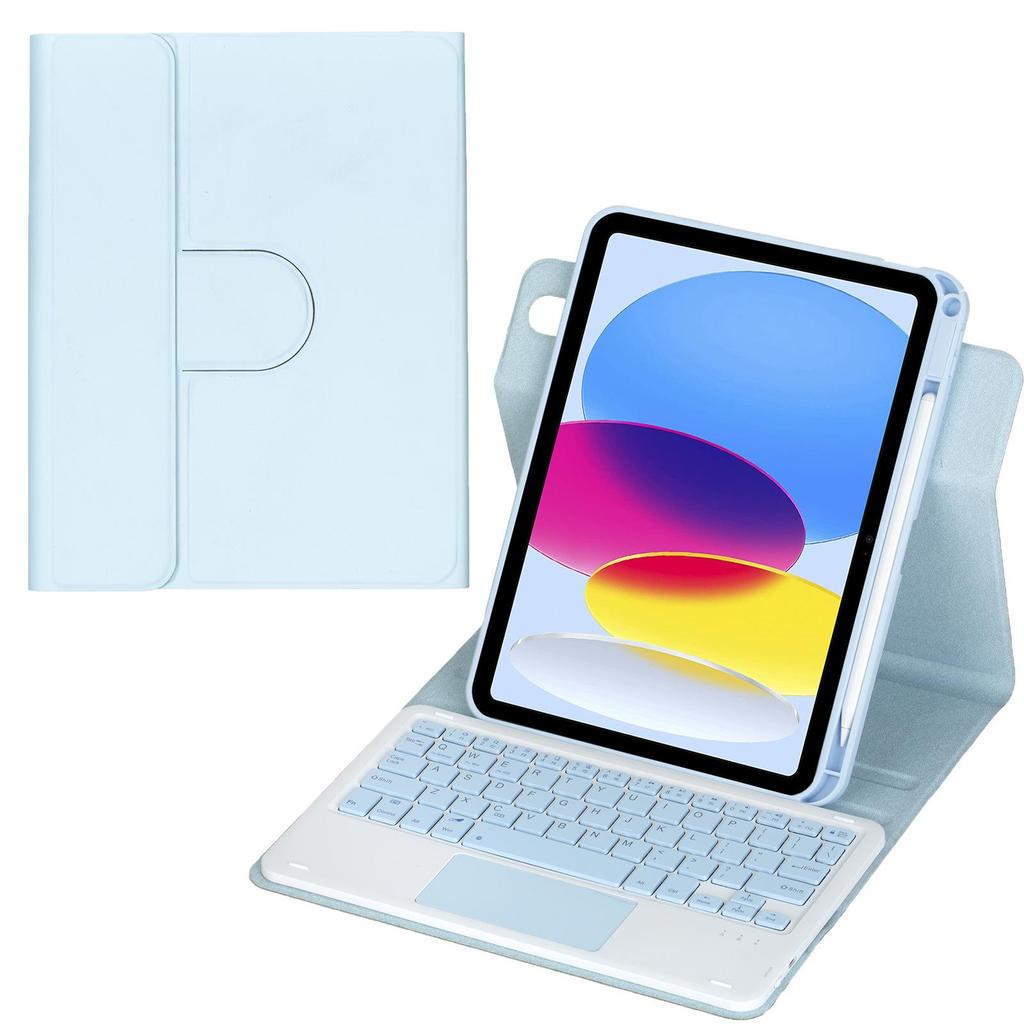 Защитный чехол для планшета iPad 11 A16 с вращением на 360° и подсветкой клавиатуры Magic Keyboard с градиентом