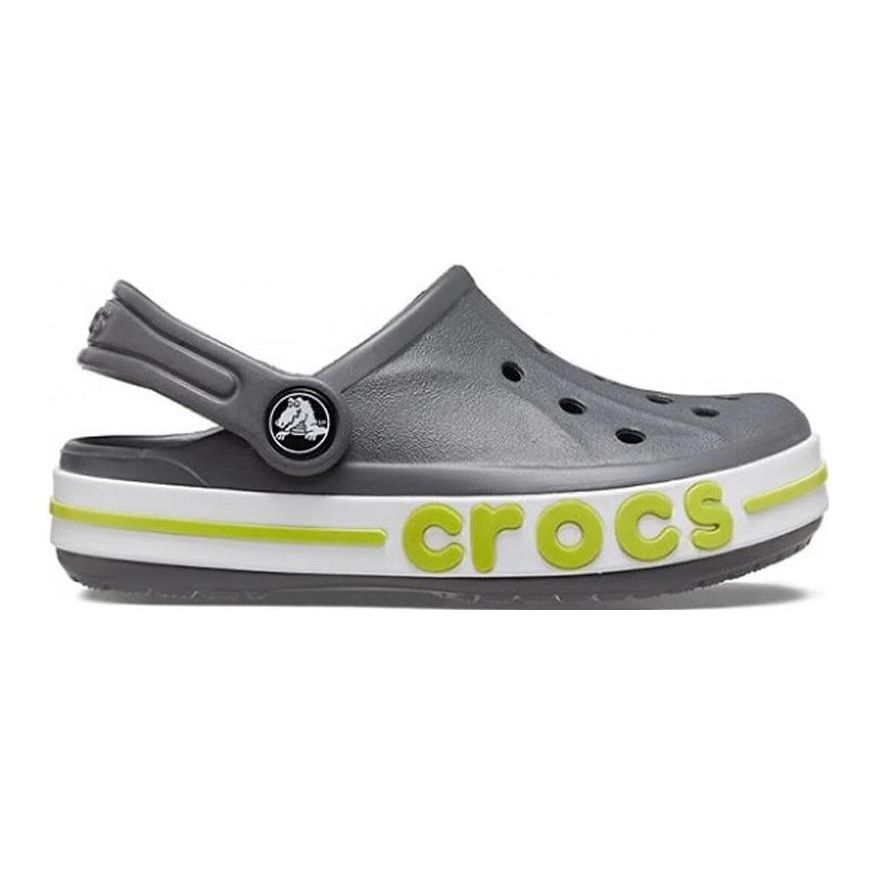 Crocs Bayaband Clog Удобные Универсальные Прочные Нескользящие Дышащие Сандалии Детские сандалии Серый 207019-0GX