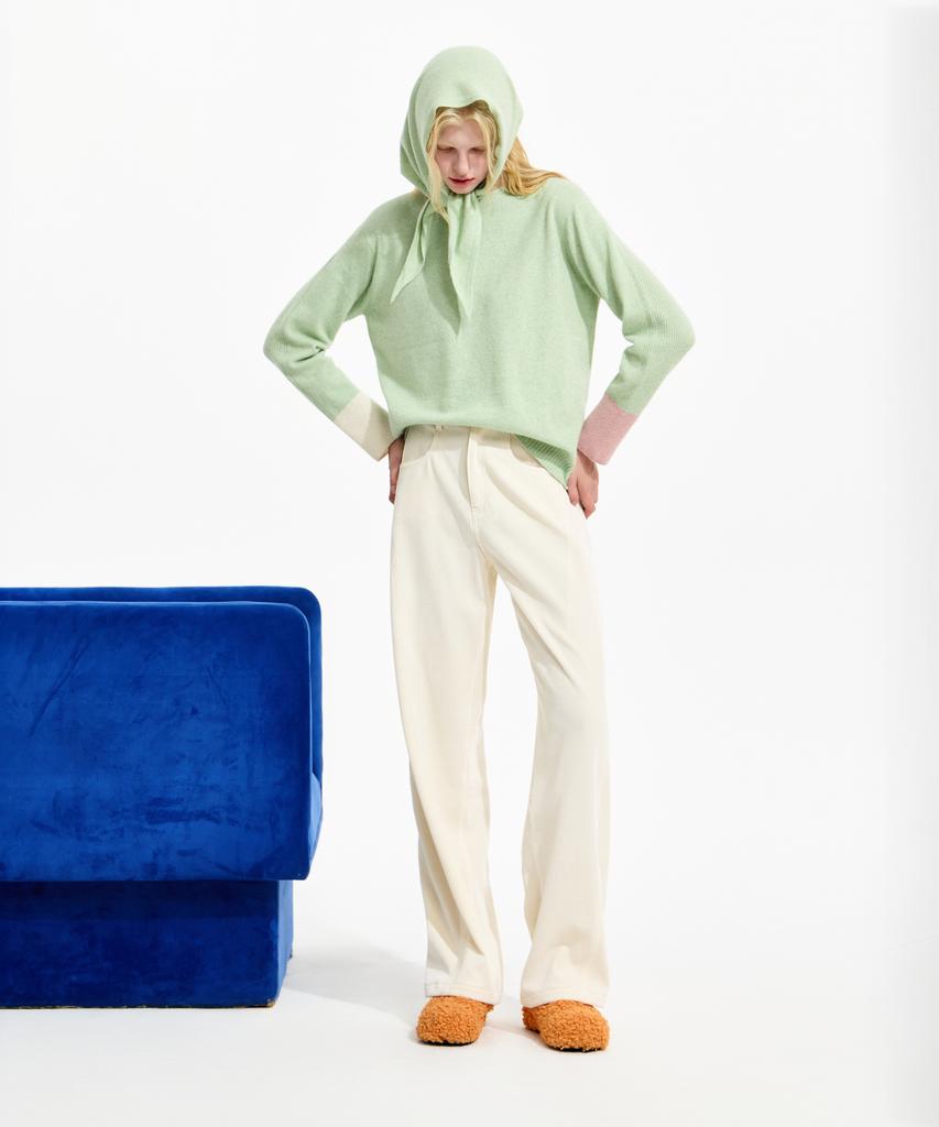 Seunoya 25Fw Вельветовые брюки-бочонки из шнурка