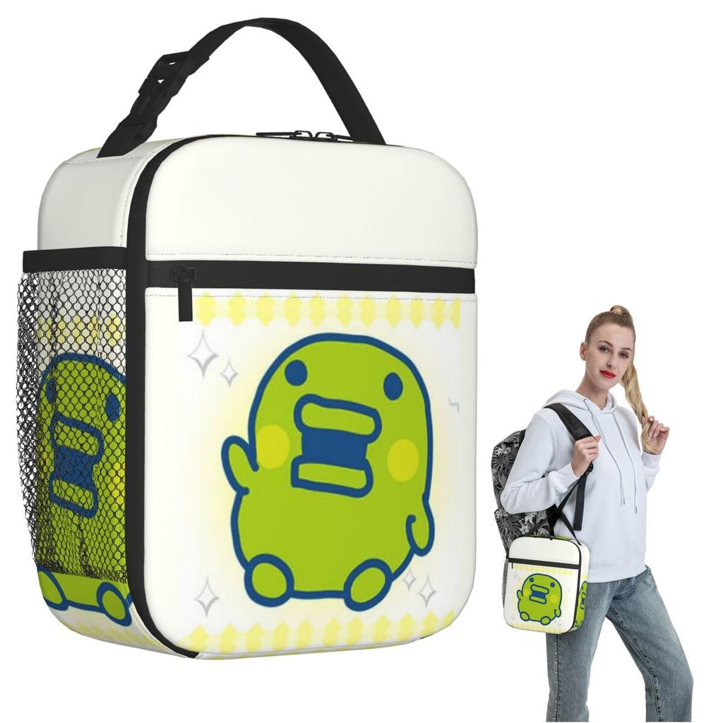 Kuchipatchi Multiple Kuchipatchi Tama Tamagotchi Halloween Insulated Lunch Bag for Women Kids Food Boxes Thermal Lunch Box Tote