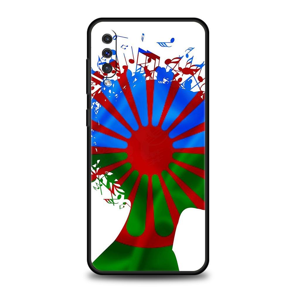 Gypsy Romani Roma Flag Case For Samsung Galaxy A52 A12 A50 A72 A20e A30 A02s A22 A32 5G A20s A70 A10s A40 A10 A04s Phone Cover