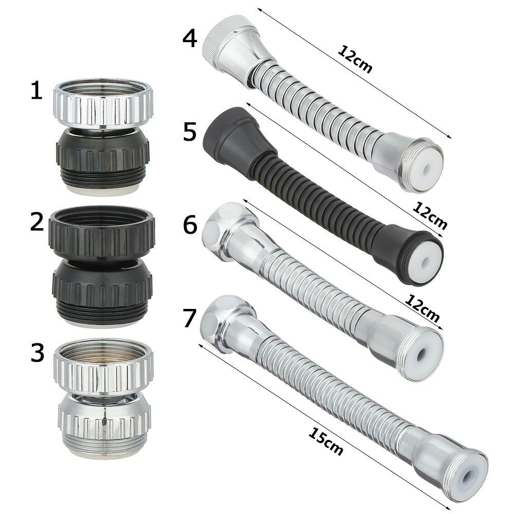 Saving Shower Tube Adjustment Faucet Adapter Kitchen Tap Extension Hose Faucet Tube Shower Hose
