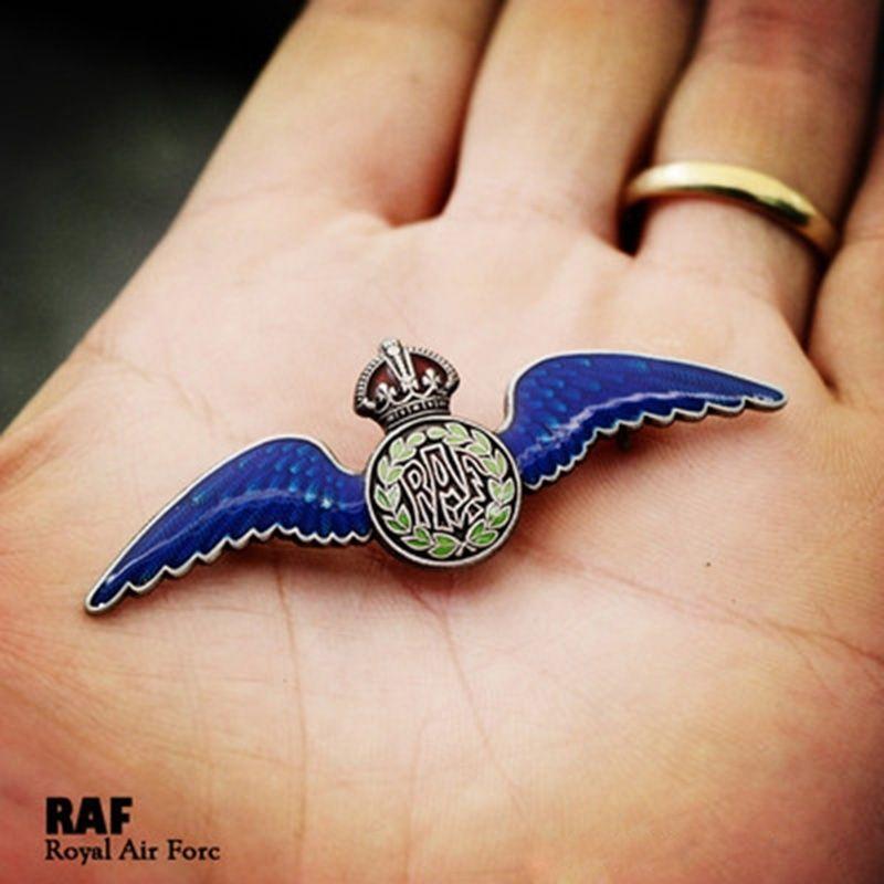 Значок, значок, брошь и почетная медаль пилота Королевских ВВС Королевских ВВС Великобритании для пилотов: Солнце никогда не заходит, класс Имперского рыцаря