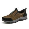 Men's Non-slip Casual Sports Shoes Wear-resistant Hiking Shoes Outdoor Fashion Comfortable Flat Walking Shoes for Men