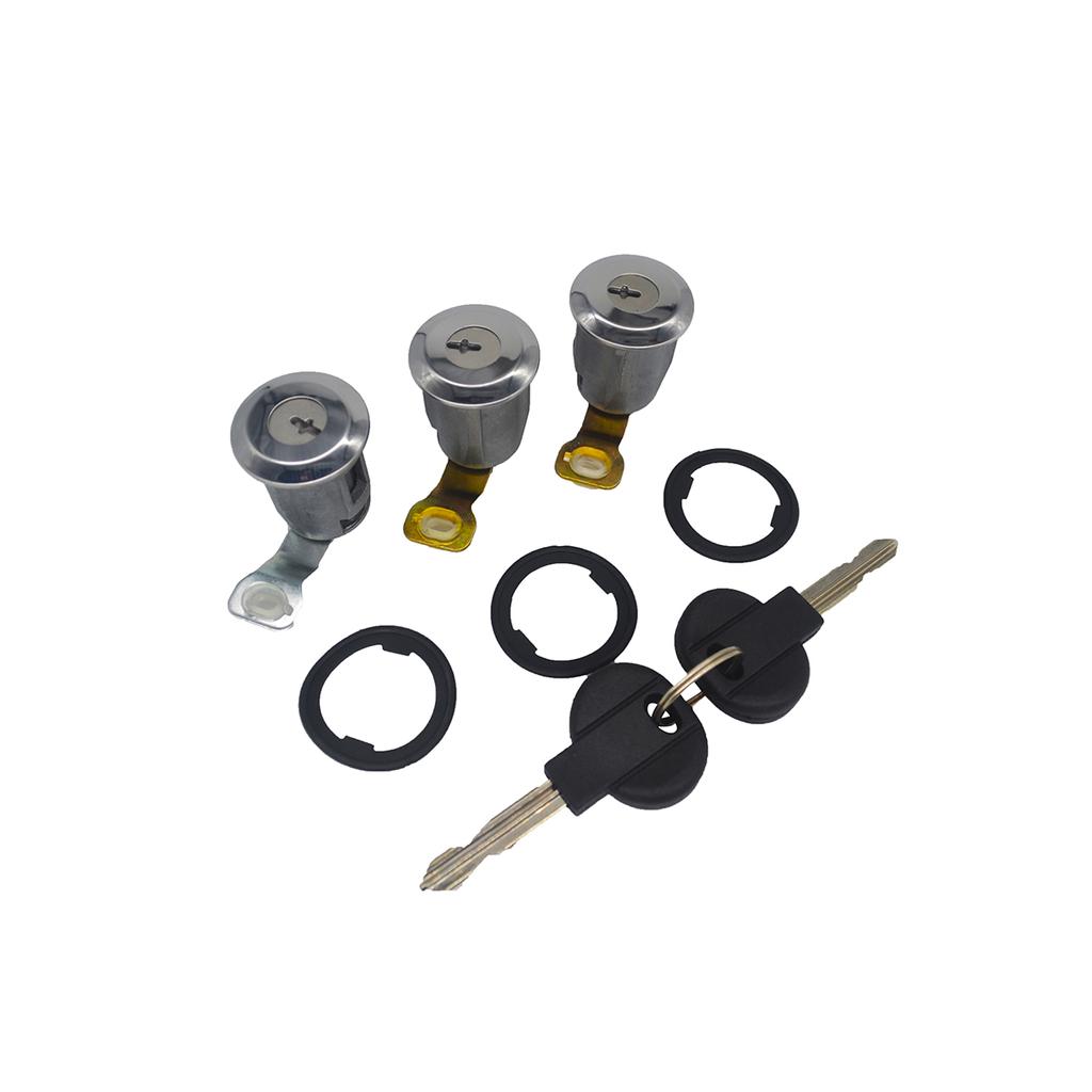 Hight Quality Set of 2/3/4 Door Lock 2 Keys Barrel Set Compatible 9170.G3 9170.CW 252522 FOR CITROEN Berlingo Xsara PEUGEOT