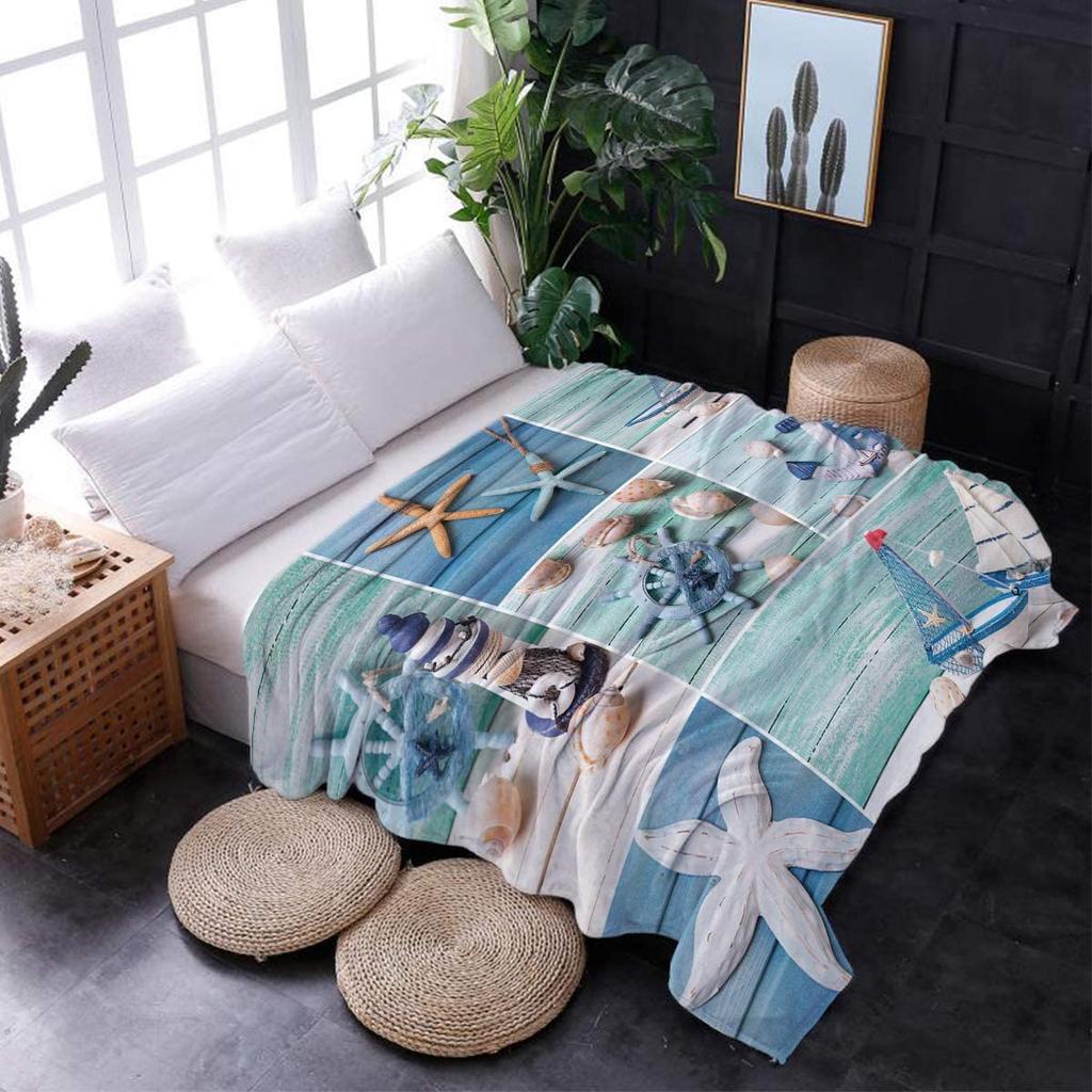 Flannel Fleece Bed Blankets Lightweight Cozy Throw Blanket for Couch Sofa Bedroom Adults Kids,Fire Basketball Twin Size 40"x50"