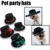 Pet Accessories Dog Costume Top Hat Party Cosplay Dogs Caps Headwear Pet Gentleman Hats Cowboy Hat