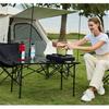 Coffee Tables Outdoor Camping Aluminum Alloy Folding Table Detachable Panel Barbecue Table Mobile Kitchen Picnic Table