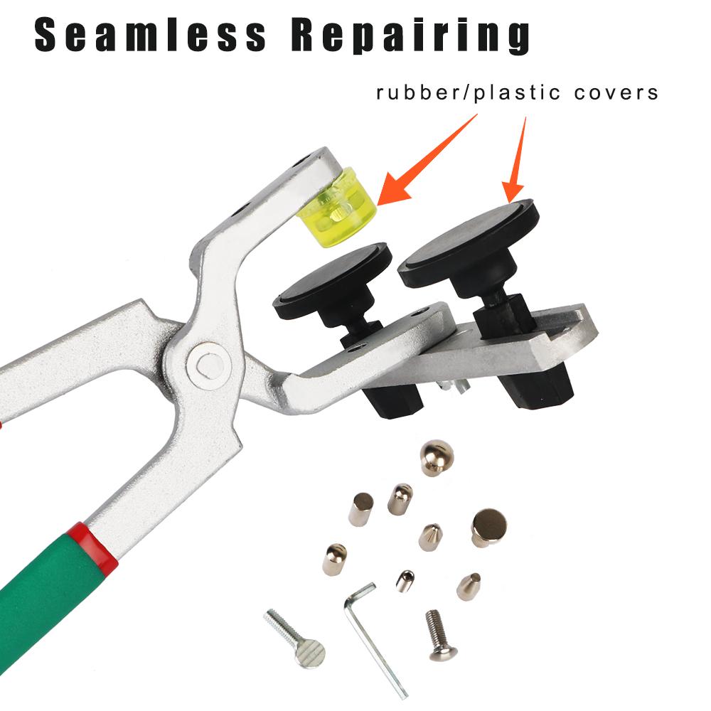Car Dent Repair Door Edge Trim Crimping Clip Pliers Set Anti-rust Clamping Metal Auto Accessories Seamless Repairing Maintenance Tools