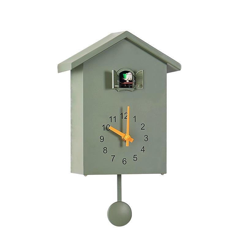 Modern Cuckoo Clock Bird Hanging Watch Decoration Alarm Clocks Wall Clock for Kids Bedroom Kitchen Office Home Decor