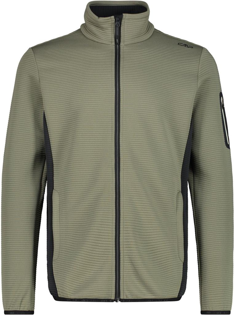 Мужская куртка CMP (33E6557) Флисовая мужская куртка (33e6557-E663) шалфей