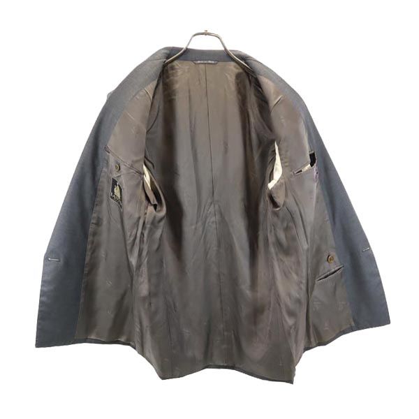 Lanvin Сделано в Италии шерстяной пиджак 46 серый Мужской Б/У