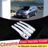 Для Mitsubishi Grandis 2003 2004 2005 2006 2007 2008 2009 2010 2011 хромированная крышка дверной ручки гарнир автомобильные наклейки аксессуары