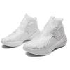 Li Ning YuShuai 12 Нескользящие Износостойкие Высокие Баскетбольные Кроссовки Мужские Белые ABAN025-6