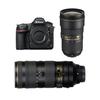 Nikon Зеркальная фотокамера D850 + зум-объектив AF-S 24-70 мм f/2.8E ED VR + зум-объектив AF-S NIKKOR 70-200 мм f/2.8E FL ED VR