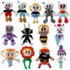 13 Xil Choynak Boshli Cuphead Sayohat O'yini Cuphead Chalice Mugman Qo'g'irchoq Yumshoq O'yinchoq Qo'g'irchoq Bolalar Sovg'asi