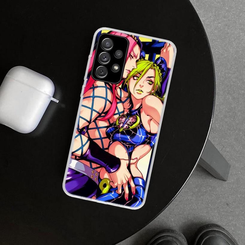 Чехол для телефона JoJo's Bizarre Adventure Джолин Куджо для Samsung Galaxy A12 A22 A32 A52 A72 A02S A51 A50S A31 A20S A10S Note 2