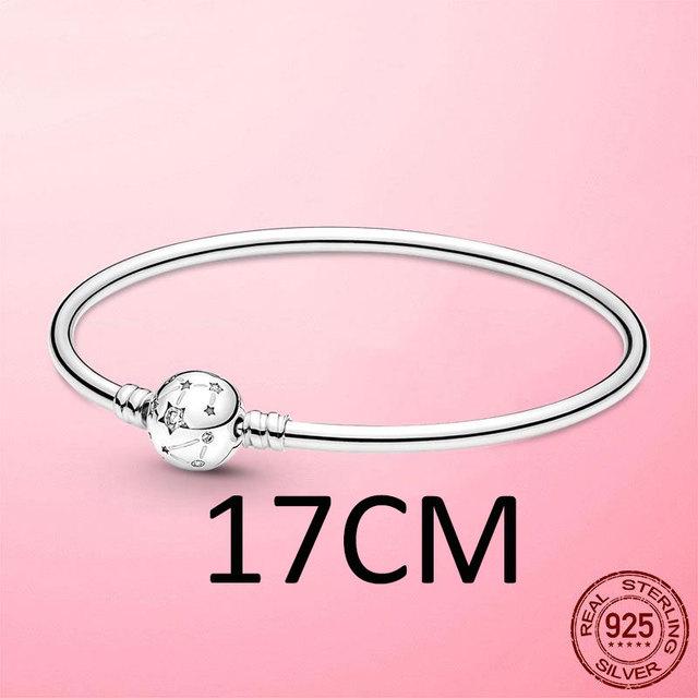 Браслет-цепочка с узлом бесконечности из стерлингового серебра 925 пробы, застежка-бантик, браслет-цепочка с бесконечной любовью, ювелирные изделия