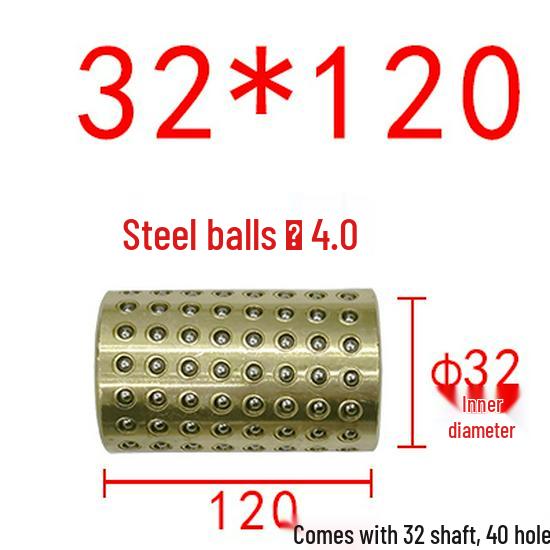 Golden Copper Ball Bearing Cage Mold Guide Bush Holder