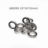 6802RS Rubber Sealed Chrome Steel Bearings 10pcs 15*24*5(mm)