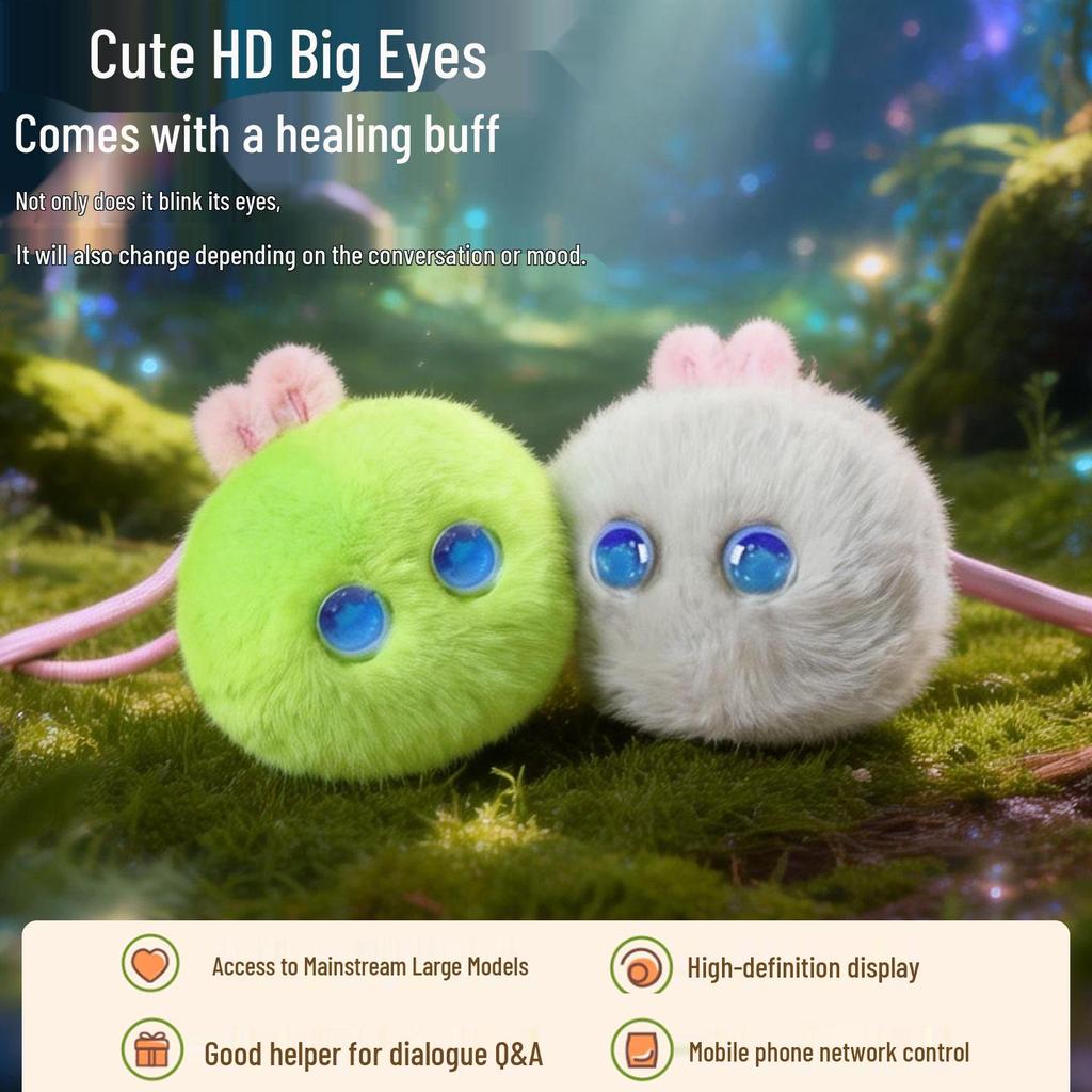 Улучшенный ИИ Эльф Кролик Умная Игрушка: Электронная кукла-питомец Soft Touch для детей