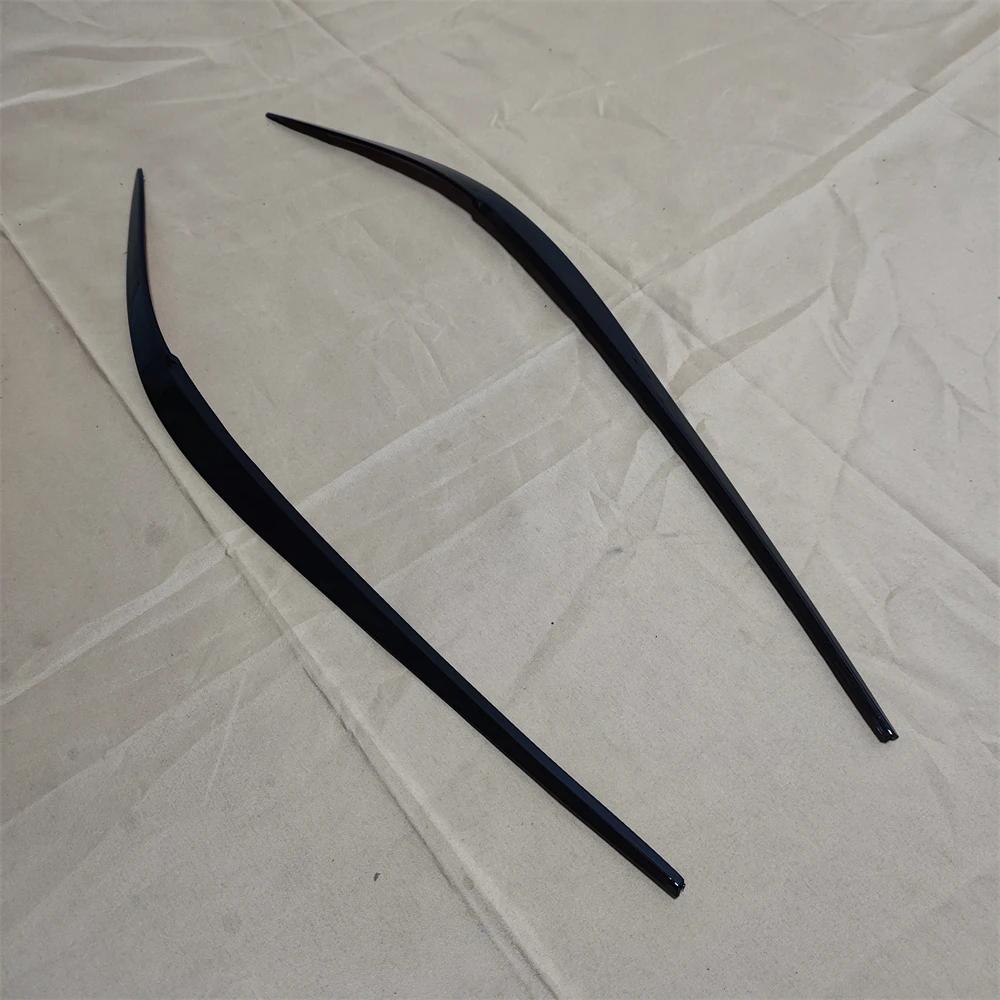 Car Front Headlight Eyebrow Eyelids Stickers Body Kit Trim For BMW 3 Series G20 G21 320i 325i 330i 2019-2022 Sedan / Touring