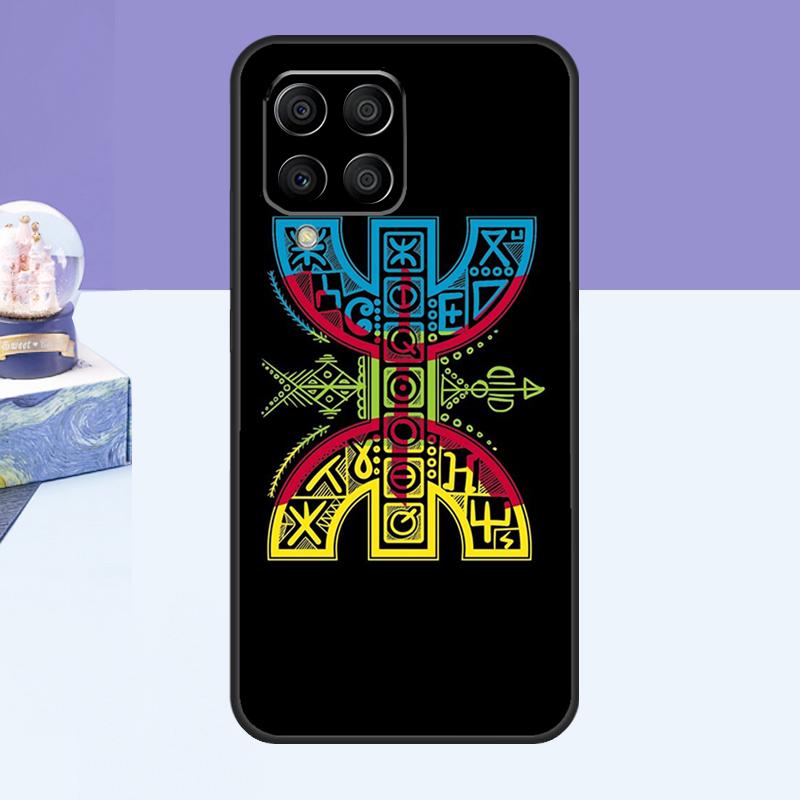 Amazigh Symbol Berber Academy Case For Samsung Galaxy M11 M31 M20 M35 M55 M15 M32 M16 M36 M56 M54 M23 M52 M34 M14 M13 M53
