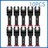 4/56PCS Oscillating Multitool Blade High Carbon Steel Arc Edge Cutting Saw Blade Quick Release Multi Tool Saw Blade For Wood PV