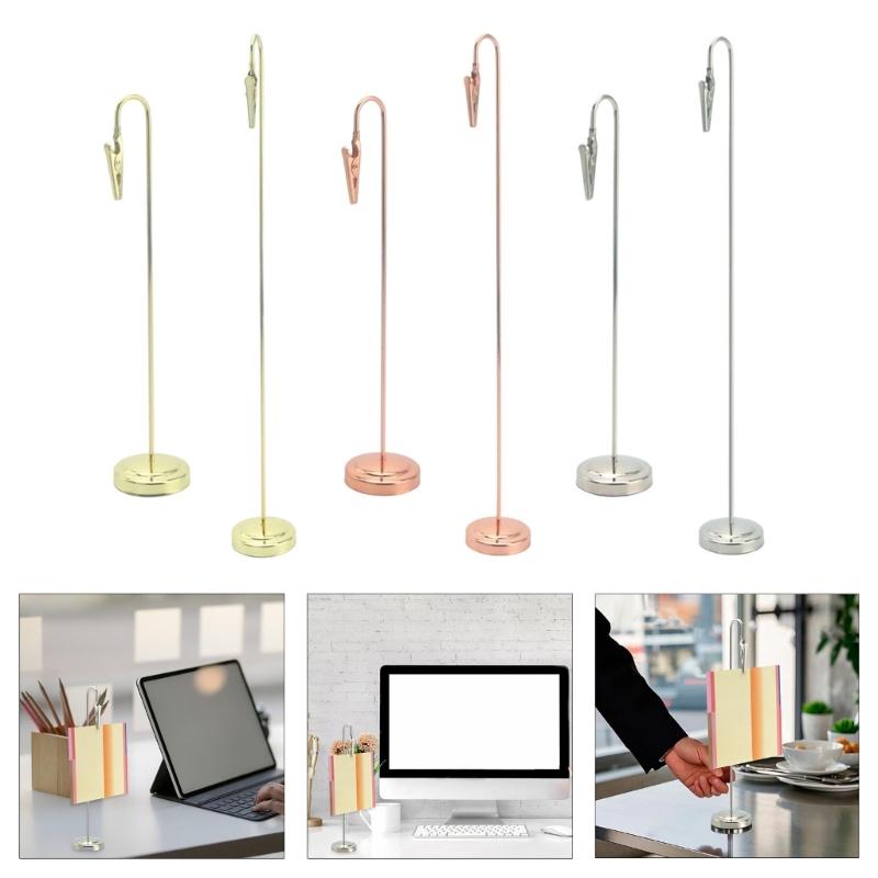 Name Card Holder Photo Holder with Clips Photo Stand Memo Holder Clip Card Holder Postcard Holder for Restaurants