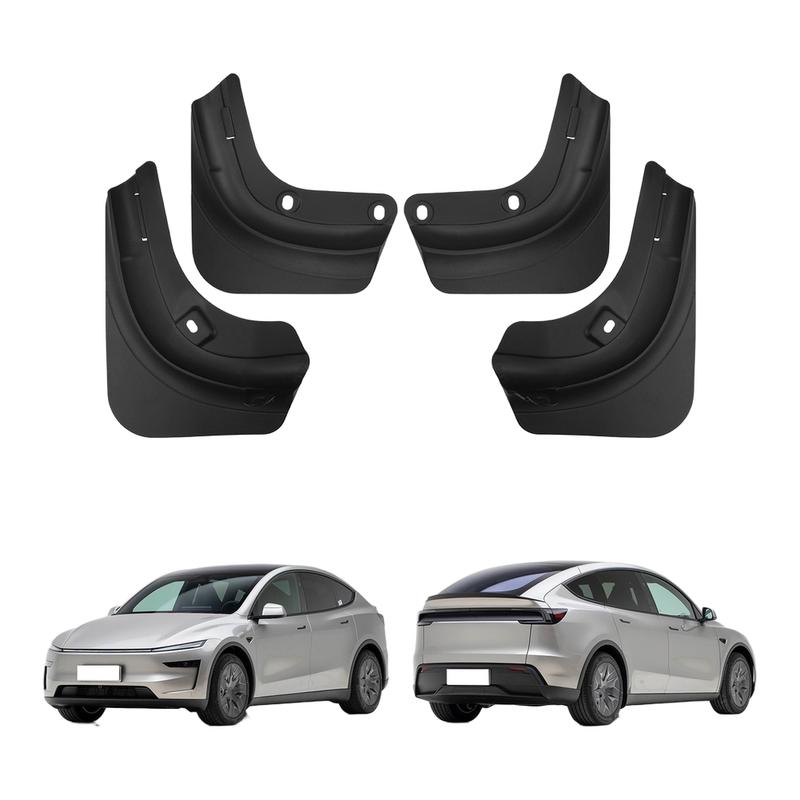 Комплект из 4-х грязезащитных щитков, разработанных для Tesla, для модели Y L 2025 2026, защита передних и задних колес, сменный комплект