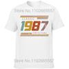 Винтажная хлопковая футболка с графикой 1987 года для любителей уличной моды
