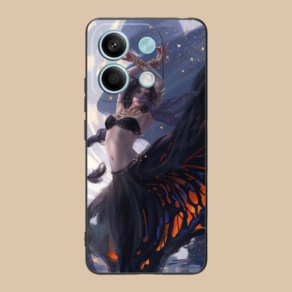 Anime Ghostblade Mobile Phone Case for POCO M7 M6 M5 M4 M3 X7 X6 X5 X4 X3 Pro GT 5G Colorful Printing Cover Cellphones Cover