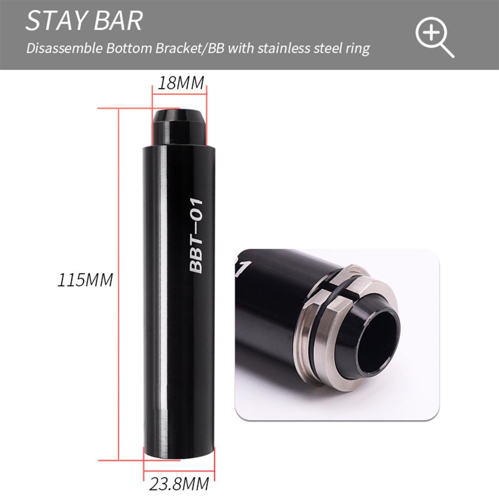 Bicycle Bottom Bracket Bearing Install Removal Tools, Headset Press-in Tool Road Bike Multi-function Tools Kit Compatible For BB86 BB30 BB91 BB92 PF30