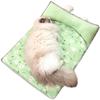 Bidason Pet Cushion with Pillow for Dogs and Cooling To the Indoor Heatstroke Comfortable Chin Pet Supplies Cats, Touch, Use, Prevention, Rest,