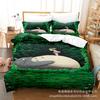 3D Digital Printing Bedding Four-Piece Set Three-Piece Set Chinchilla Bed Sheet Quilt Pillow