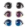 blue/Purple/Brown Eye Chips Paper Cartoon Eyes Stickers Face Organ Paster Anime Figurine Doll