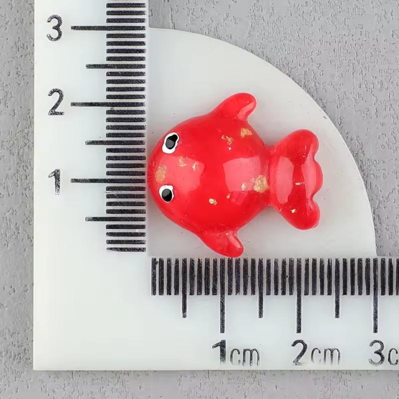 Cute Cartoon Jelly Color DIY Resin Slime Charms Artificial Sea Animal Flat Back Accessories for Souvenirs