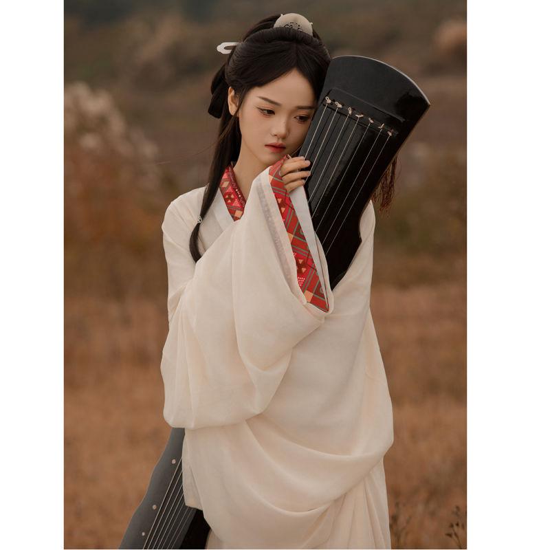 Китайский стиль династии Цинь и Хань, гробница Машань Чу, Чжан го, халат, большой объем, хвостовой костюм