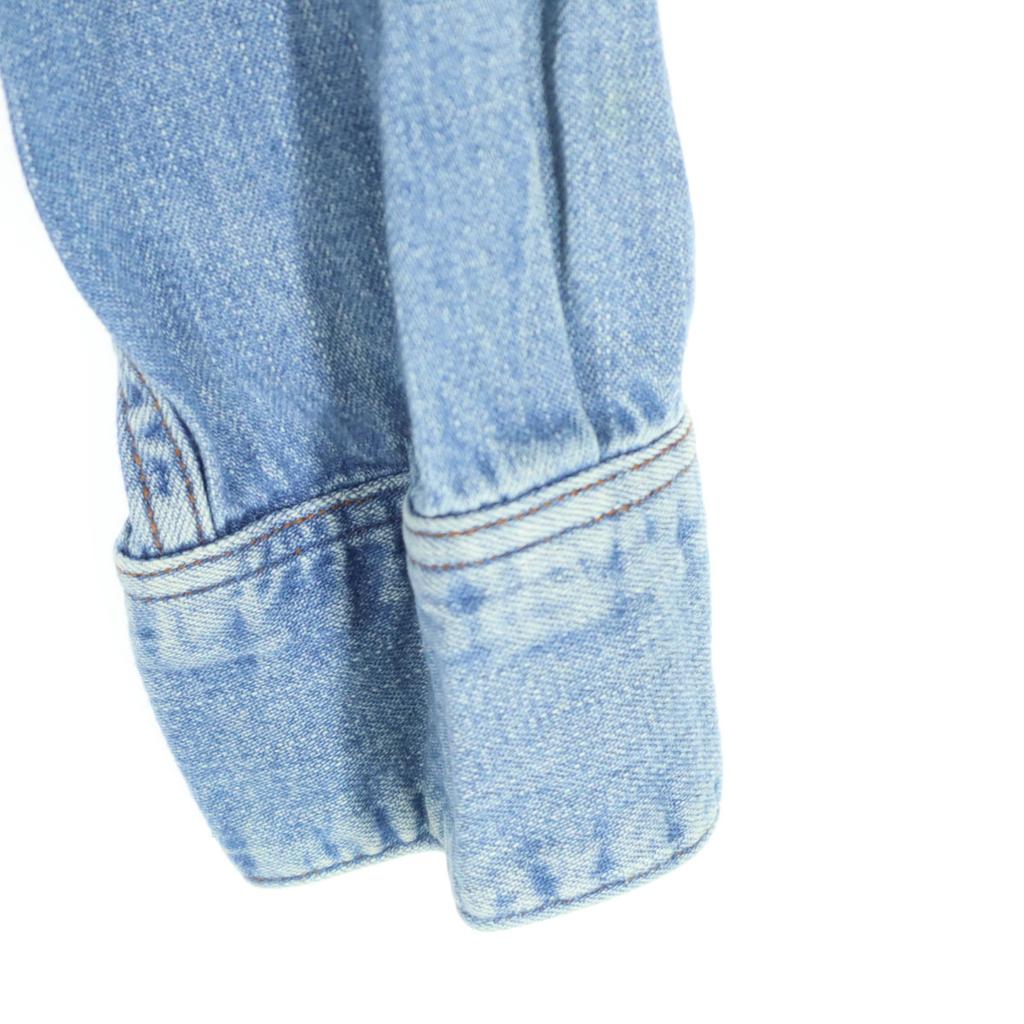 BLUE BLUE made in Japan Long sleeve denim Western shirt 2 blue Men's Used