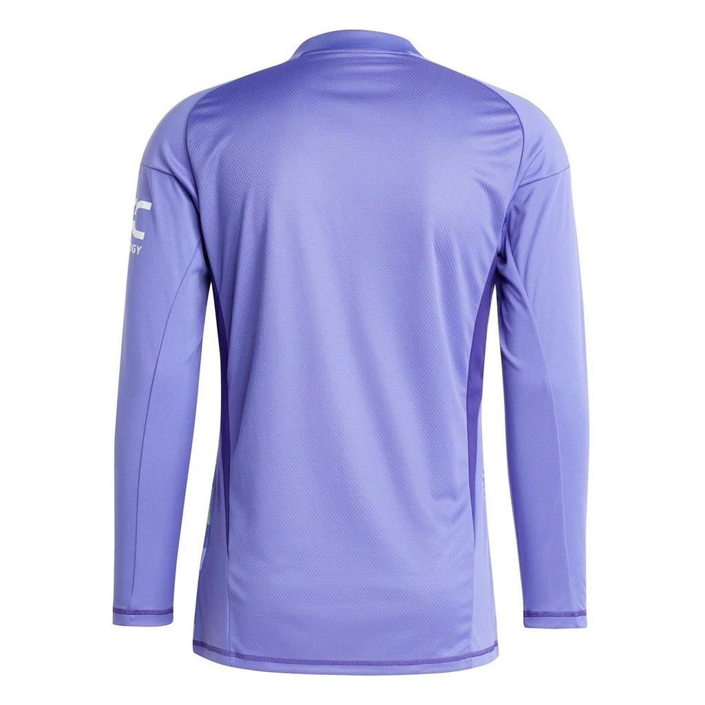 Adidas Mens 24/25 Manchester United FC Long-Sleeved Goalkeeper Jersey